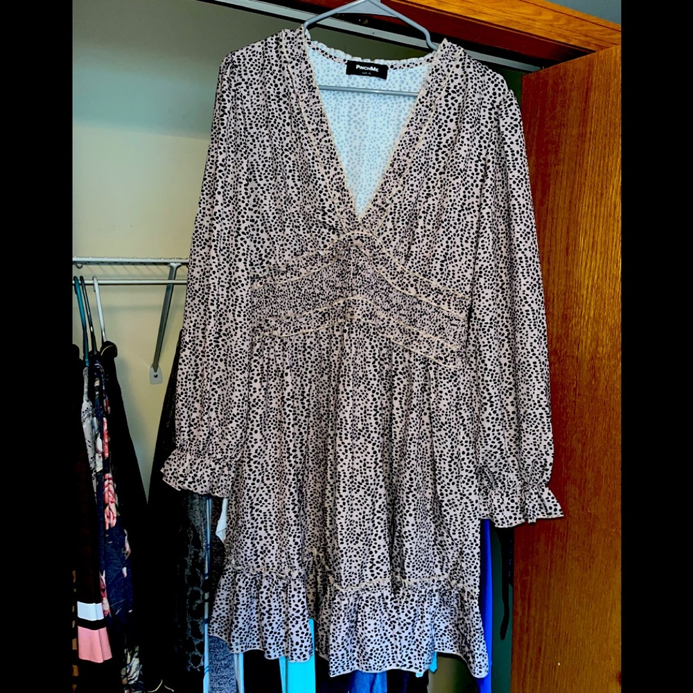 Cheetah/Dalmatian print dress